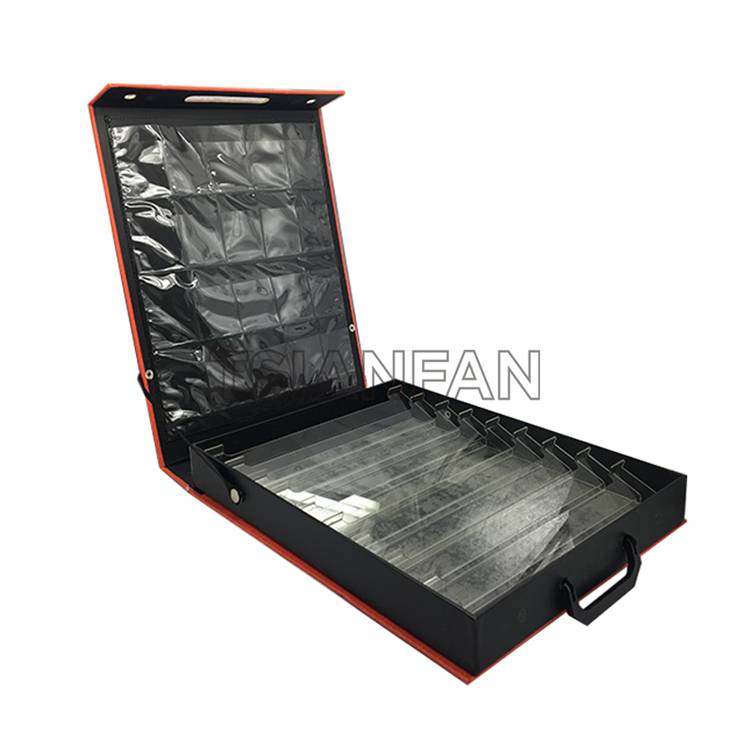 Portable Quartz Stone Mosaic Tile Sample Display Box PB001