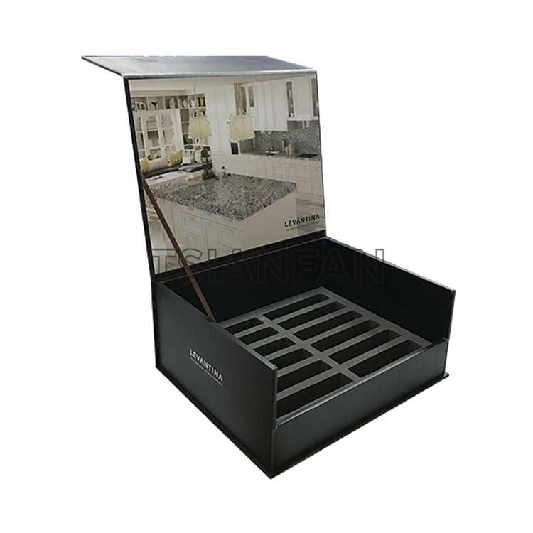 Tile System Box Mosaic Tile Quartz Stone Marble Flip Display Box PB801