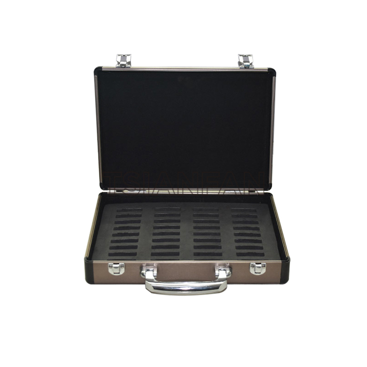 Customized Mosaic Quartz Stone Sample Suitcase PX018
