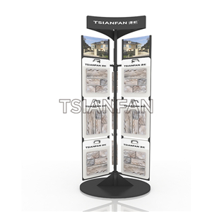 Mosaic Tile Floor Rotating Display Stand ML034