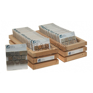 马赛克大理石瓷砖样品实木展示盒PB705石材展示盒