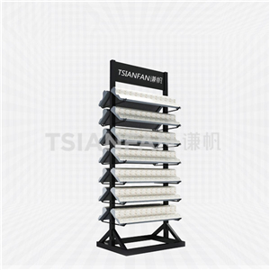 Cultural Stone Mosaic Tile Metal Display Rack XT906